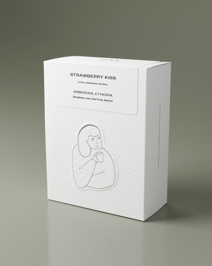 DAK – Strawberry Kiss 250g | Ethiopia