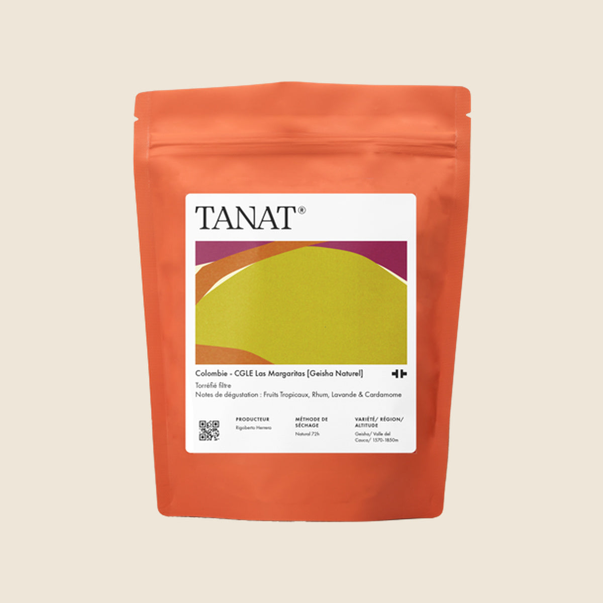 TANAT – Las Margaritas [Geisha Natural] 100g | Colombia