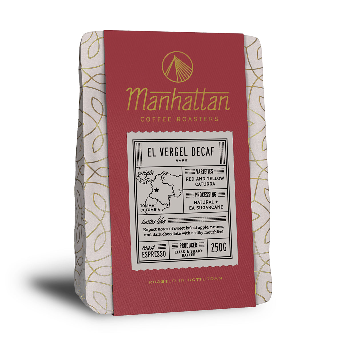 Manhattan – El Vergel Decaf 250g | Colombia