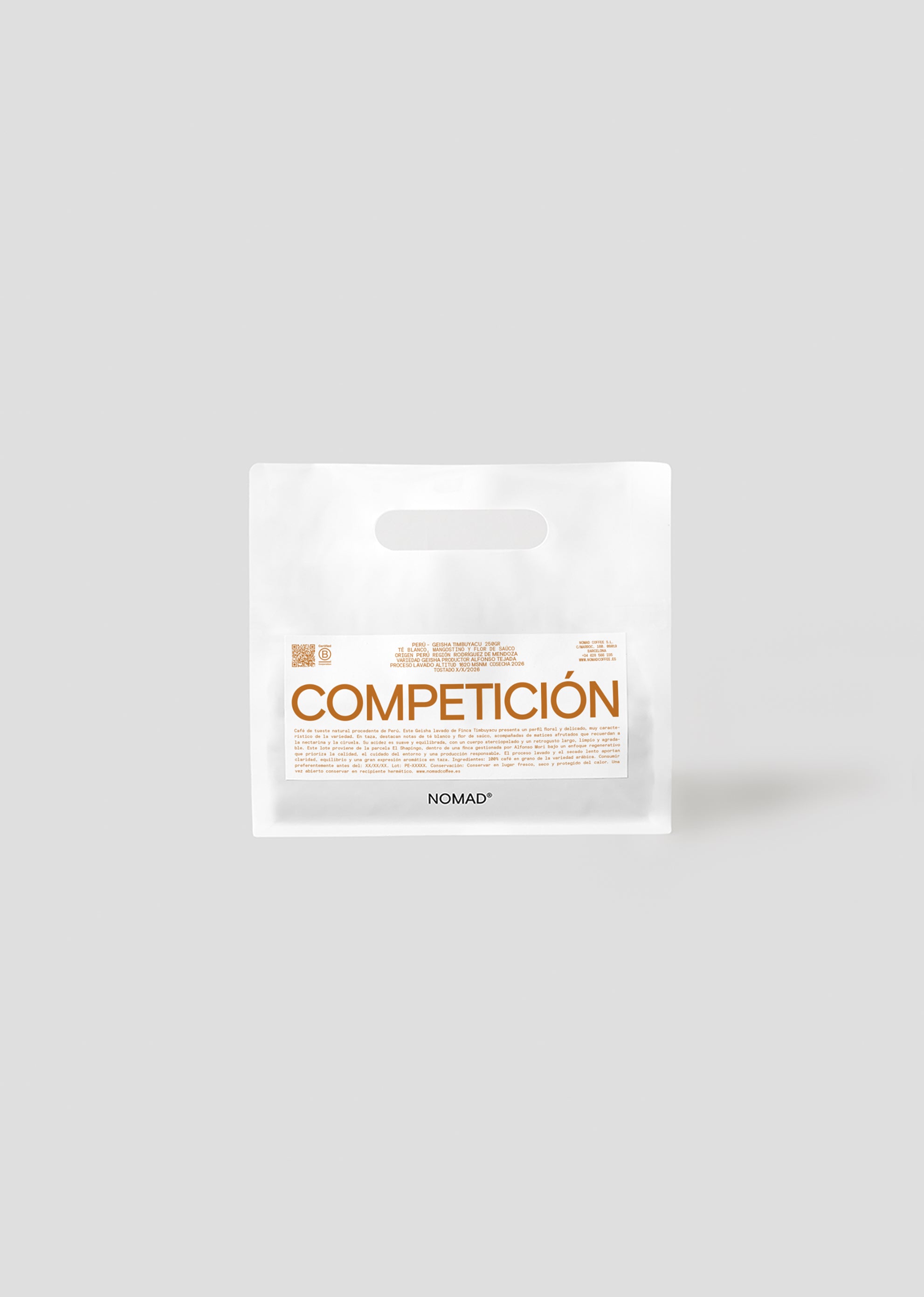 NOMAD – Competicion Geisha Timbuyacu 250g | Peru