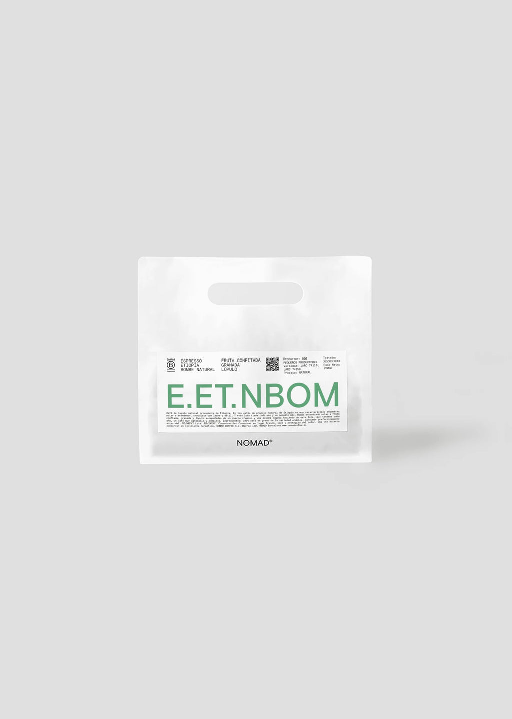 NOMAD – Bombe Natural 250g | Ethiopia