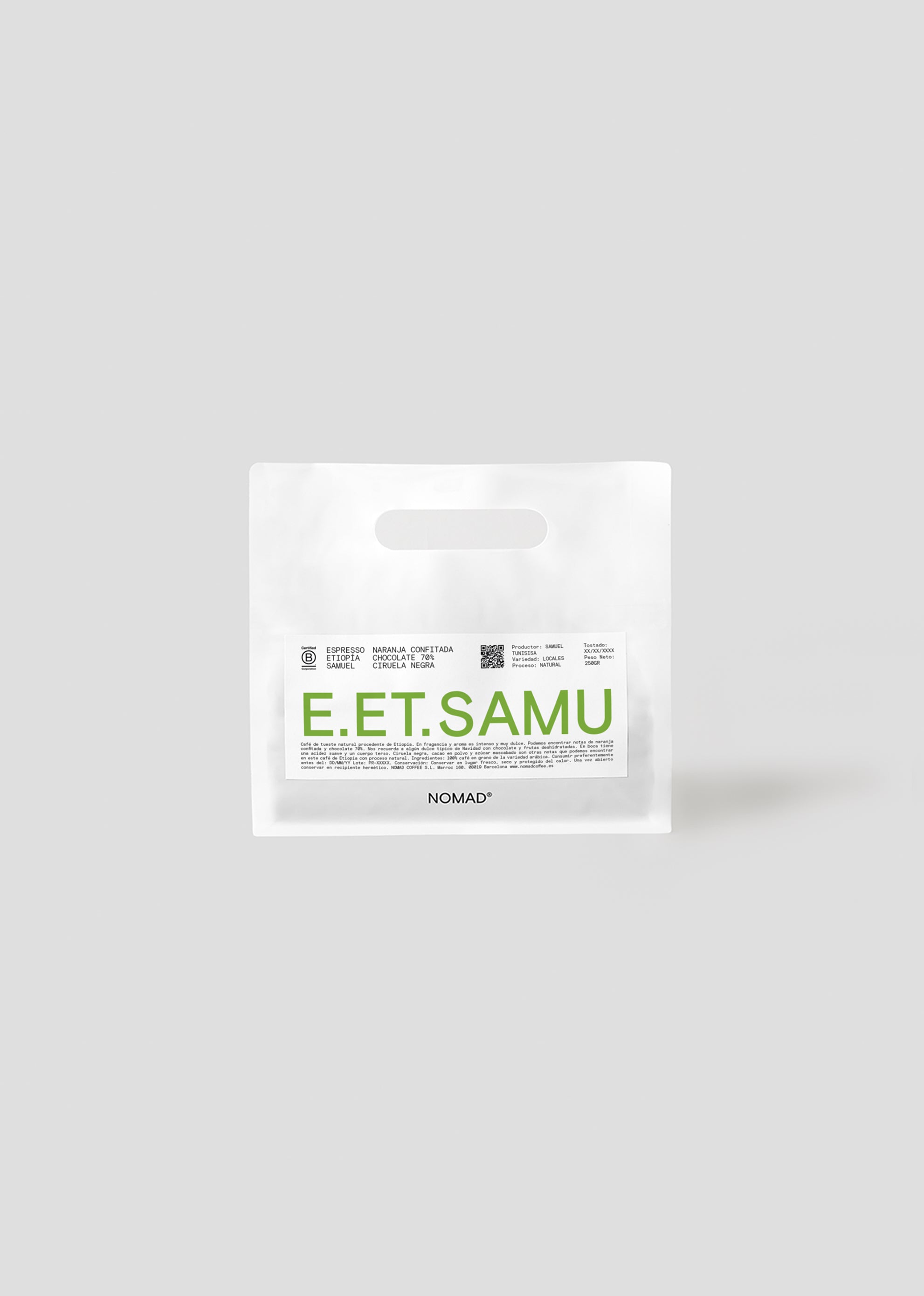 NOMAD – Samuel Tunisisa 250g | Ethiopia